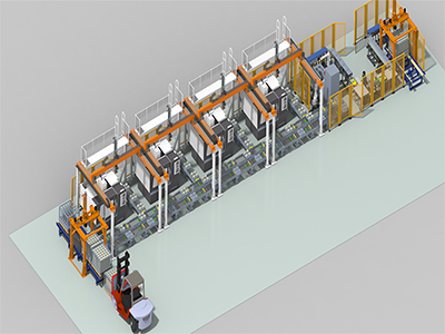 汽车零件加工自动化生产线