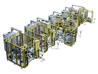 复杂系统全自动化组装生产线